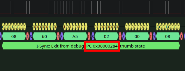 Decoder syncing on the reset vector