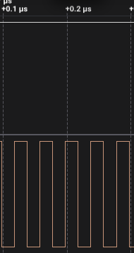 SPI clock at about 50 MHz after switching to quad mode
